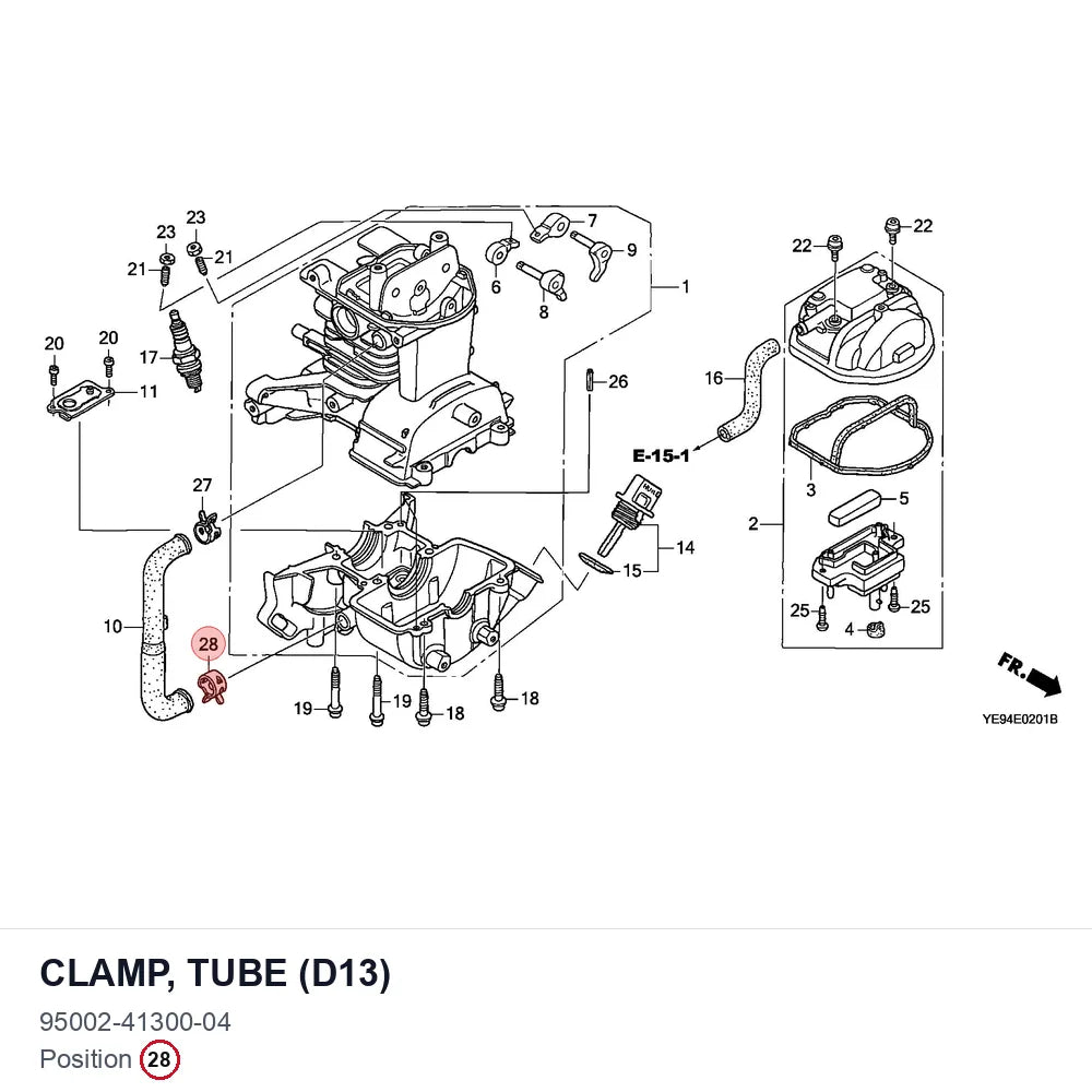 CLAMP, TUBE (D13)