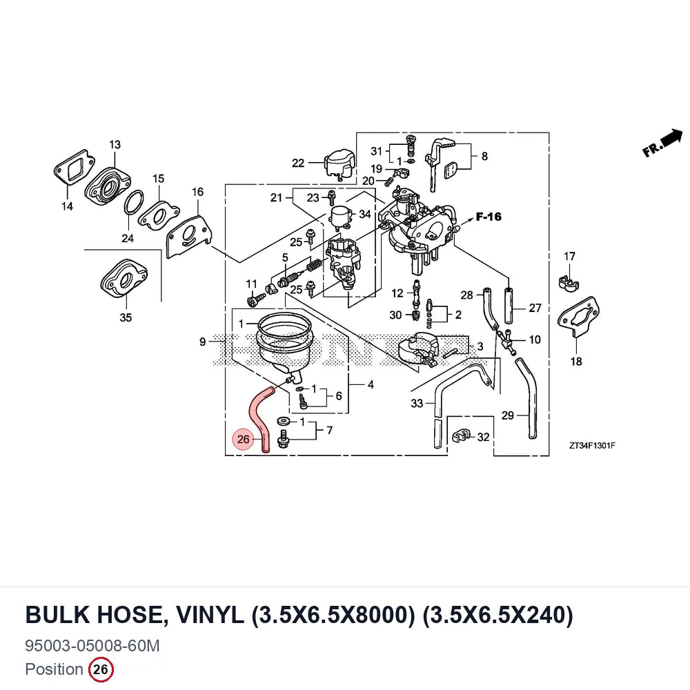 BULK HOSE, VINYL (3.5X6.5X8000) (3.5X6.5X240)