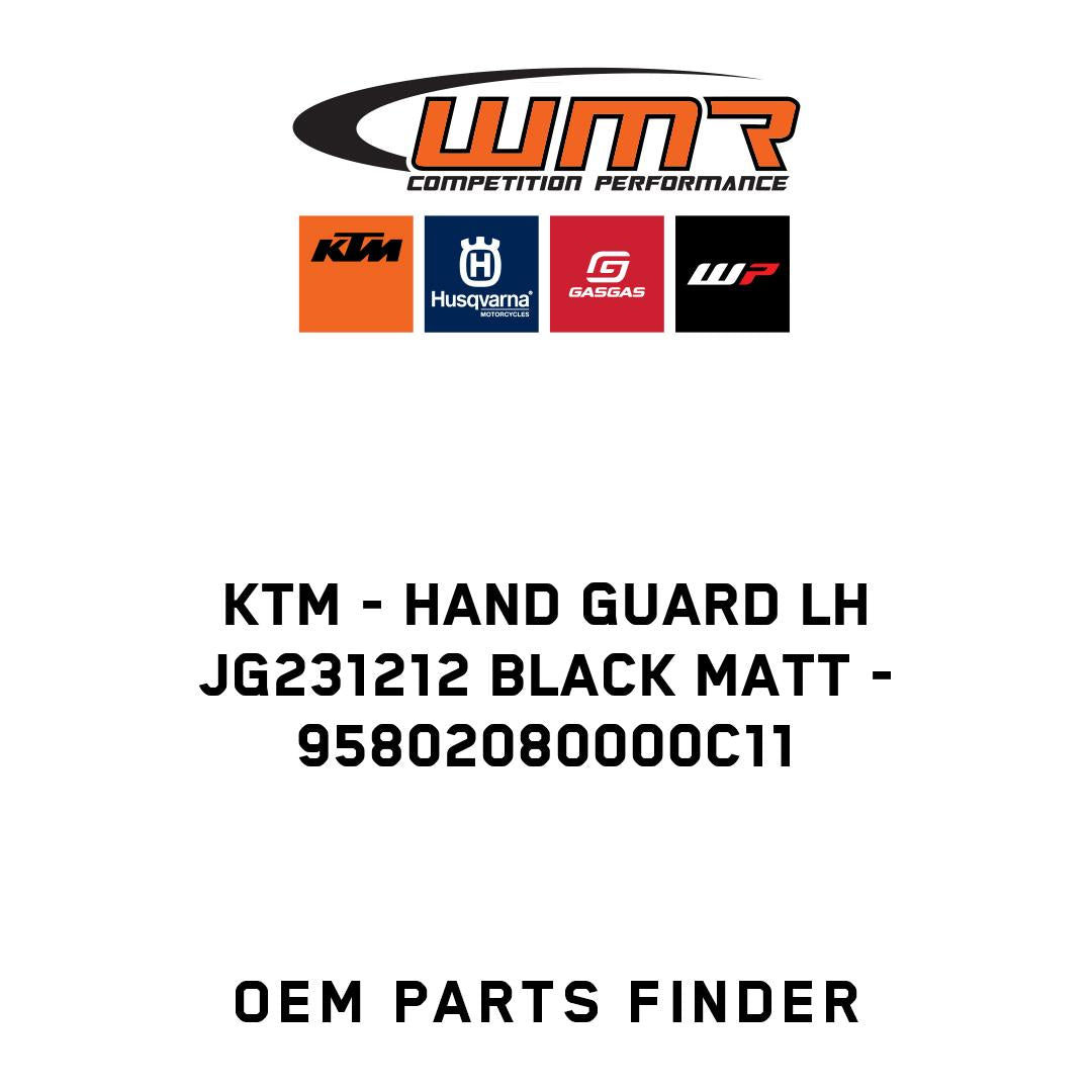HAND GUARD LH JG231212 BLACK MATT