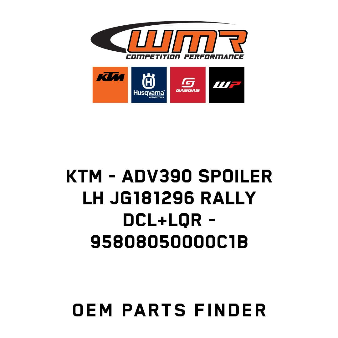 ADV390 SPOILER LH JG181296 RALLY DCL+LQR