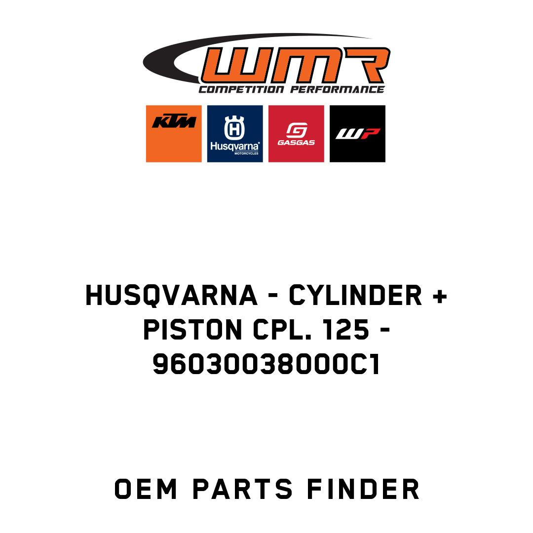 Cylinder + Piston cpl. 125