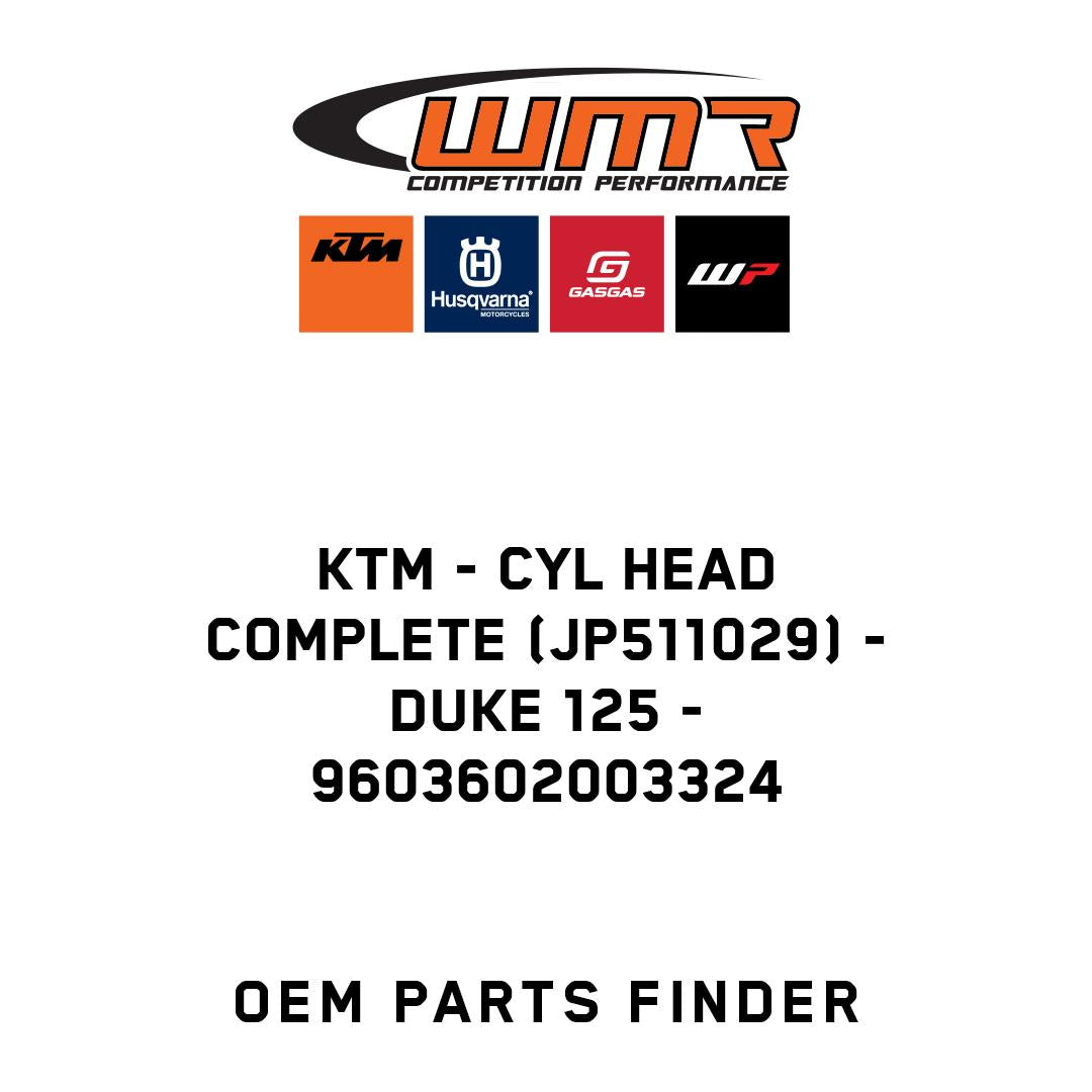 CYL HEAD COMPLETE (JP511029) - DUKE 125