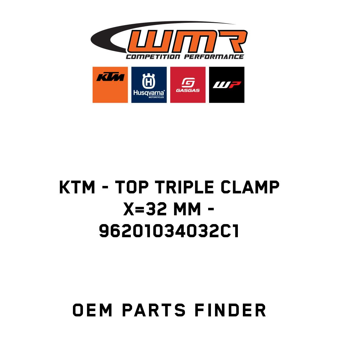 Top triple clamp x=32 mm