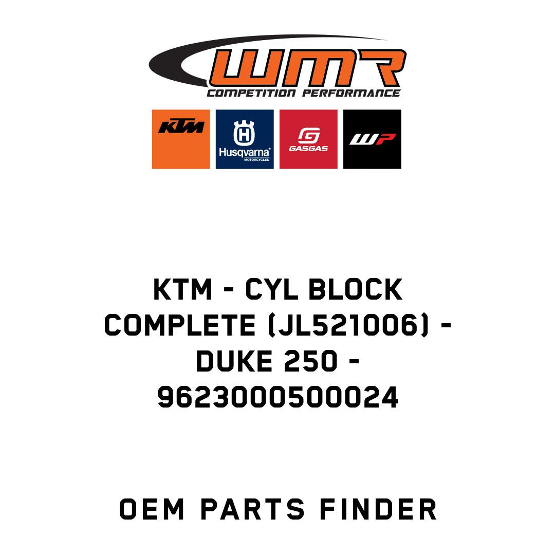 CYL BLOCK COMPLETE (JL521006) - DUKE 250