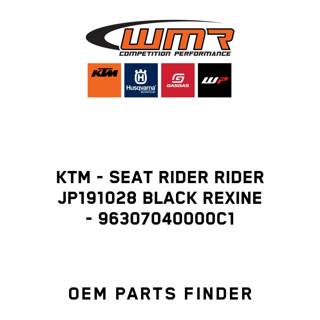 SEAT RIDER RIDER JP191028 BLACK REXINE