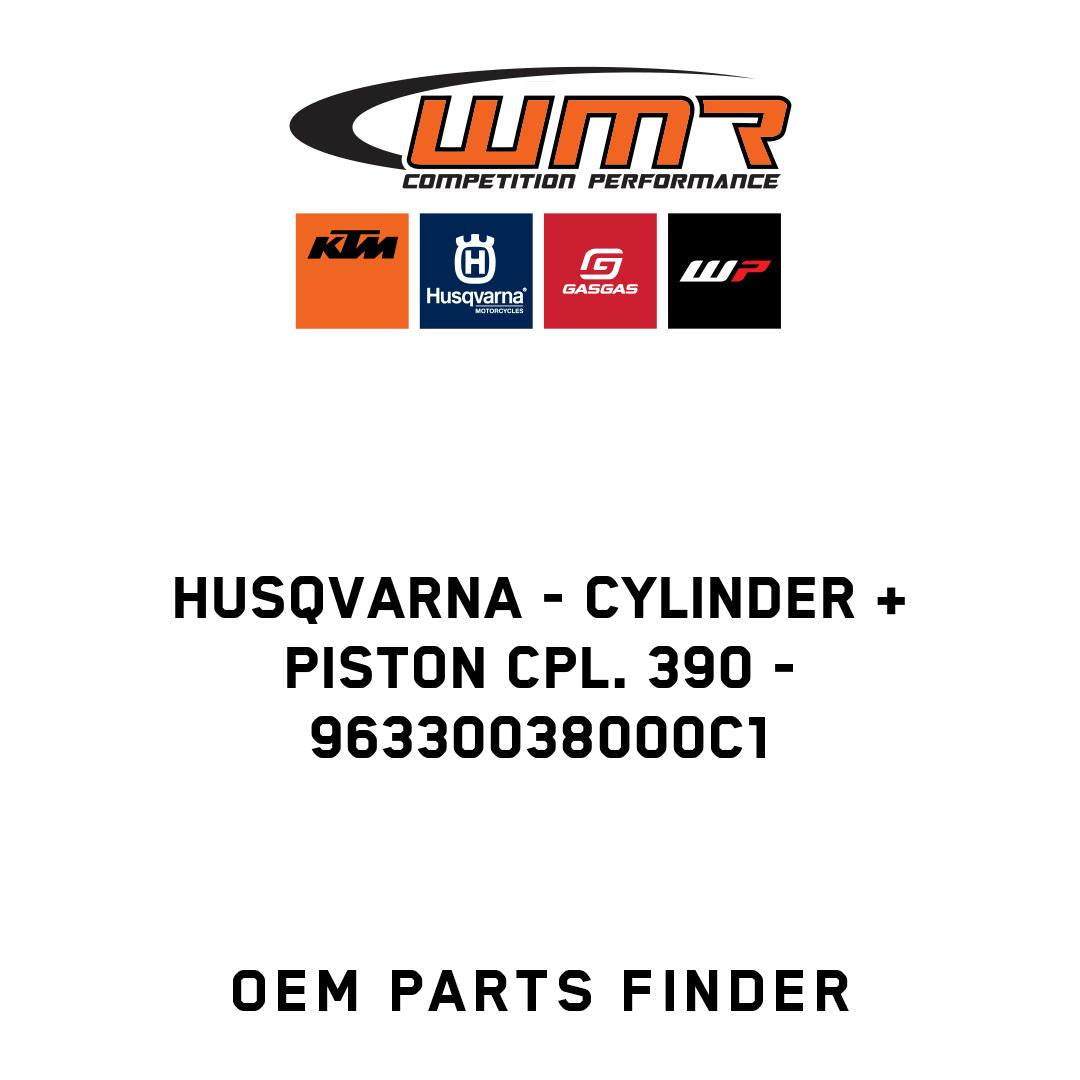 Cylinder + Piston cpl. 390