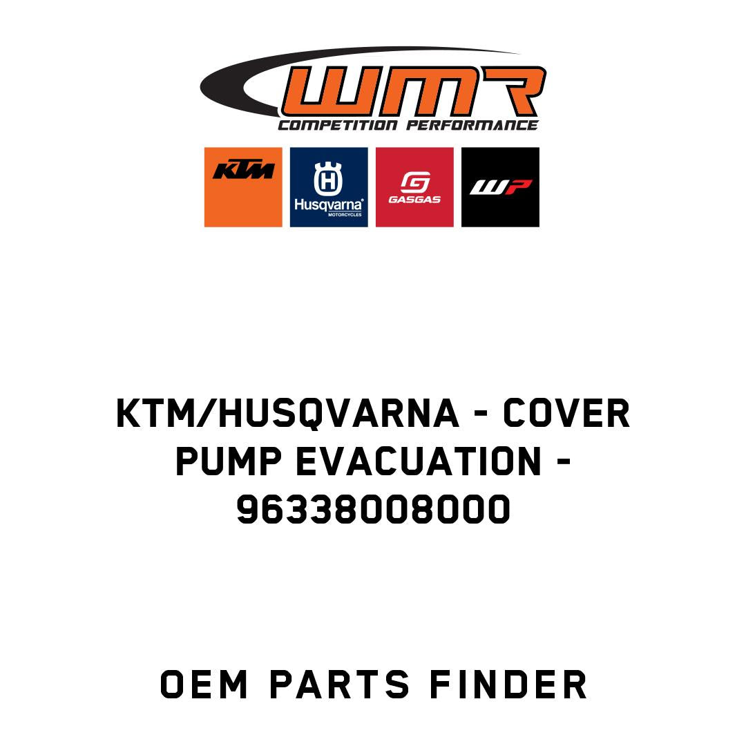 cover pump evacuation
