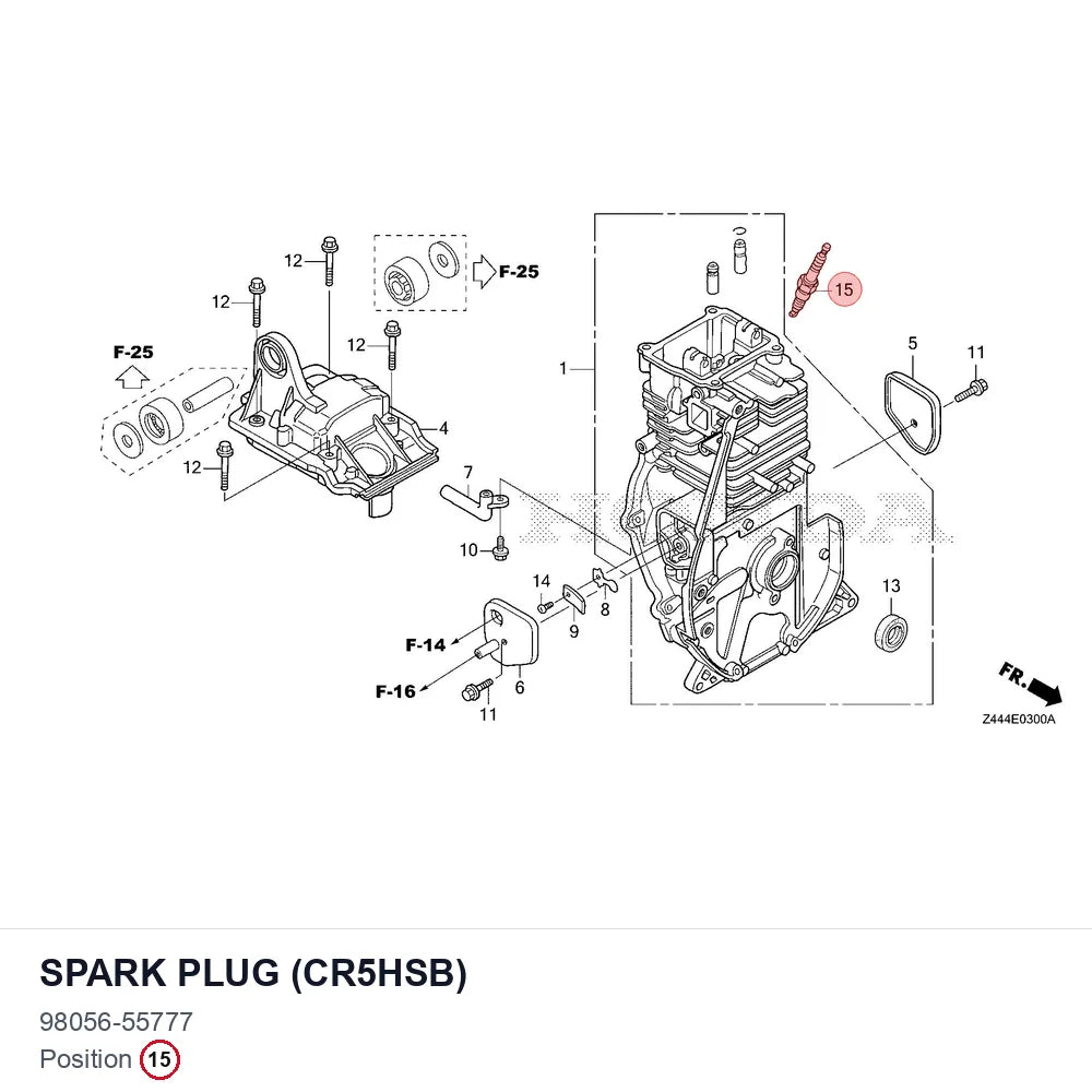 SPARK PLUG (CR5HSB)