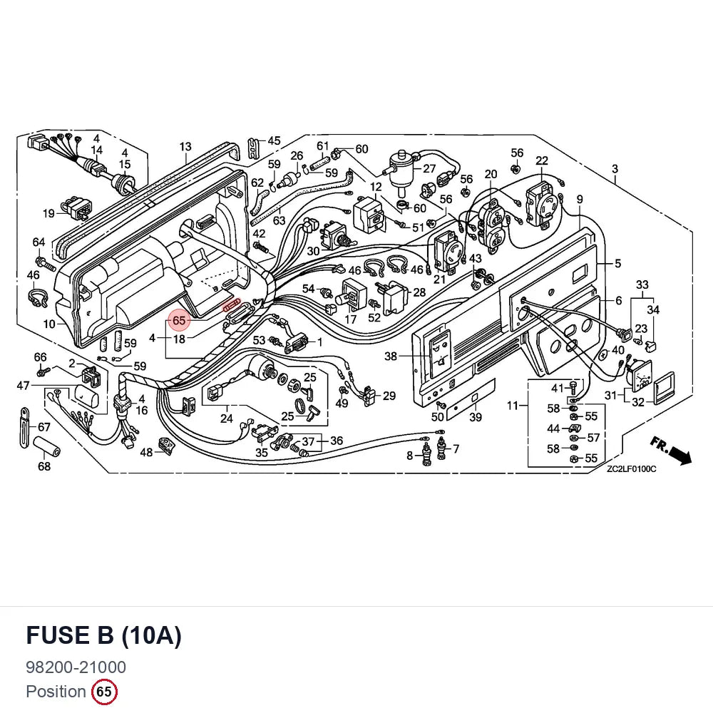 FUSE B (10A)