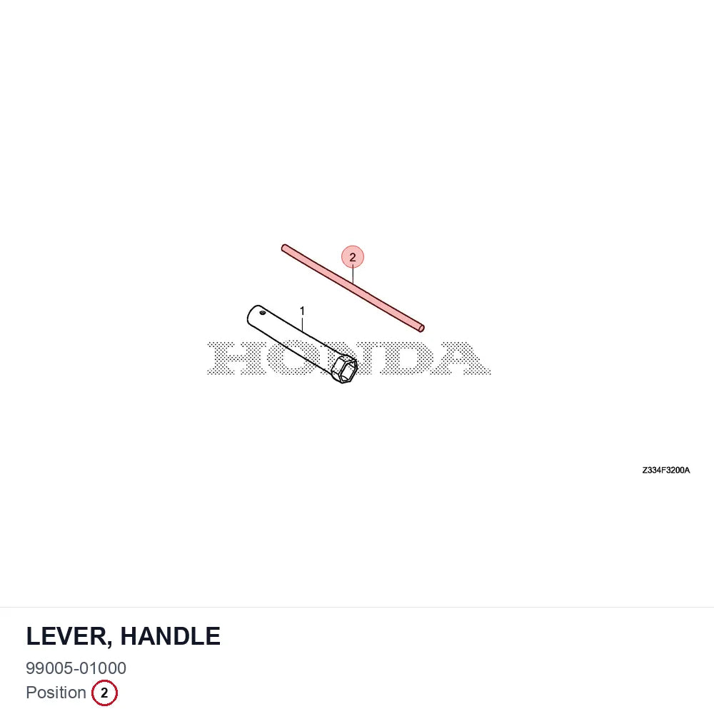 Lever, handle