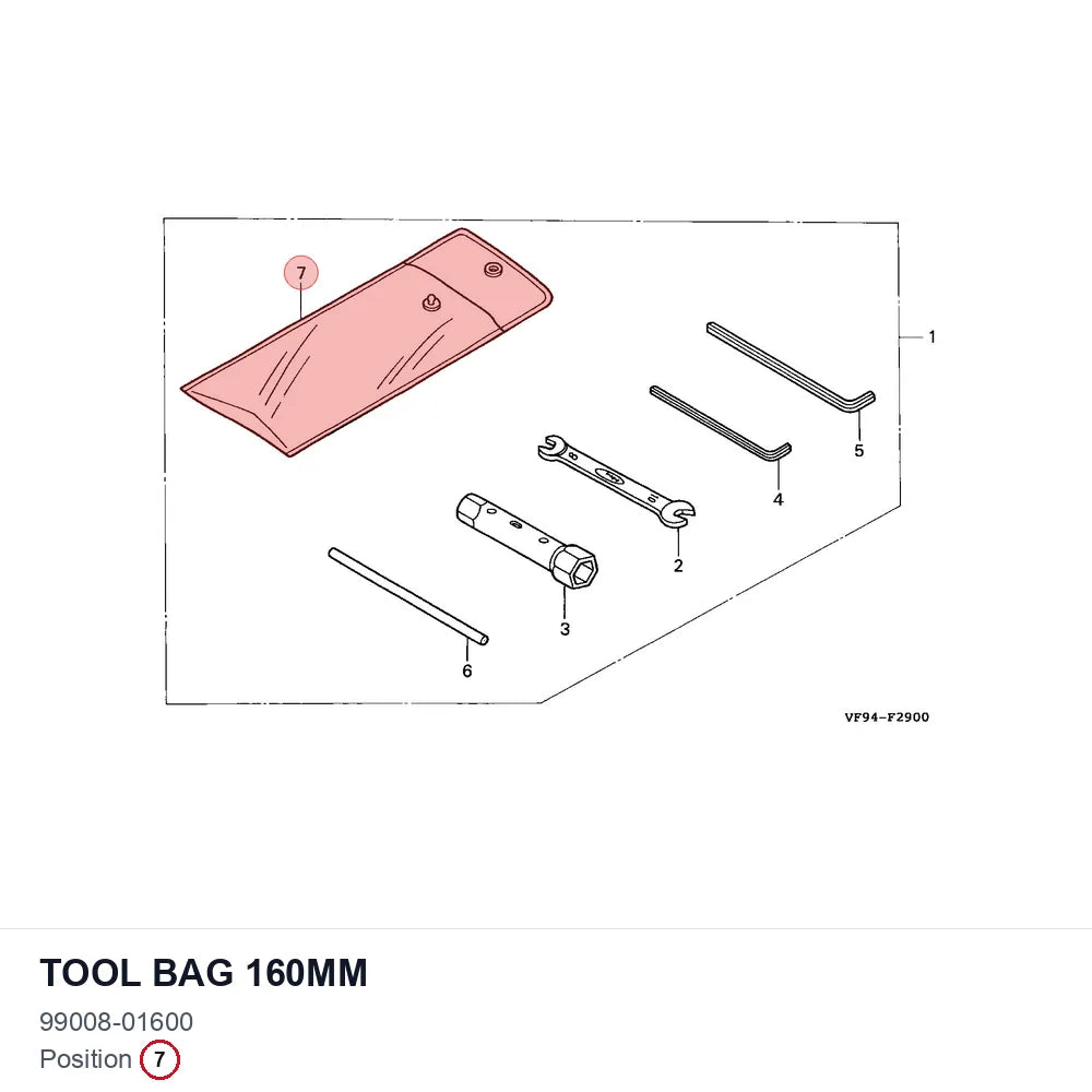 Tool bag 160mm