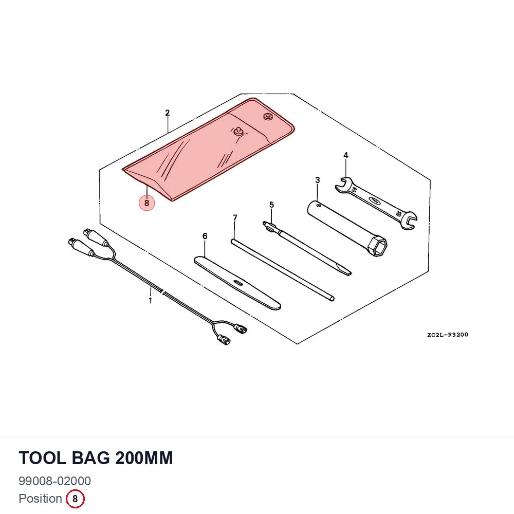 Tool bag 200mm
