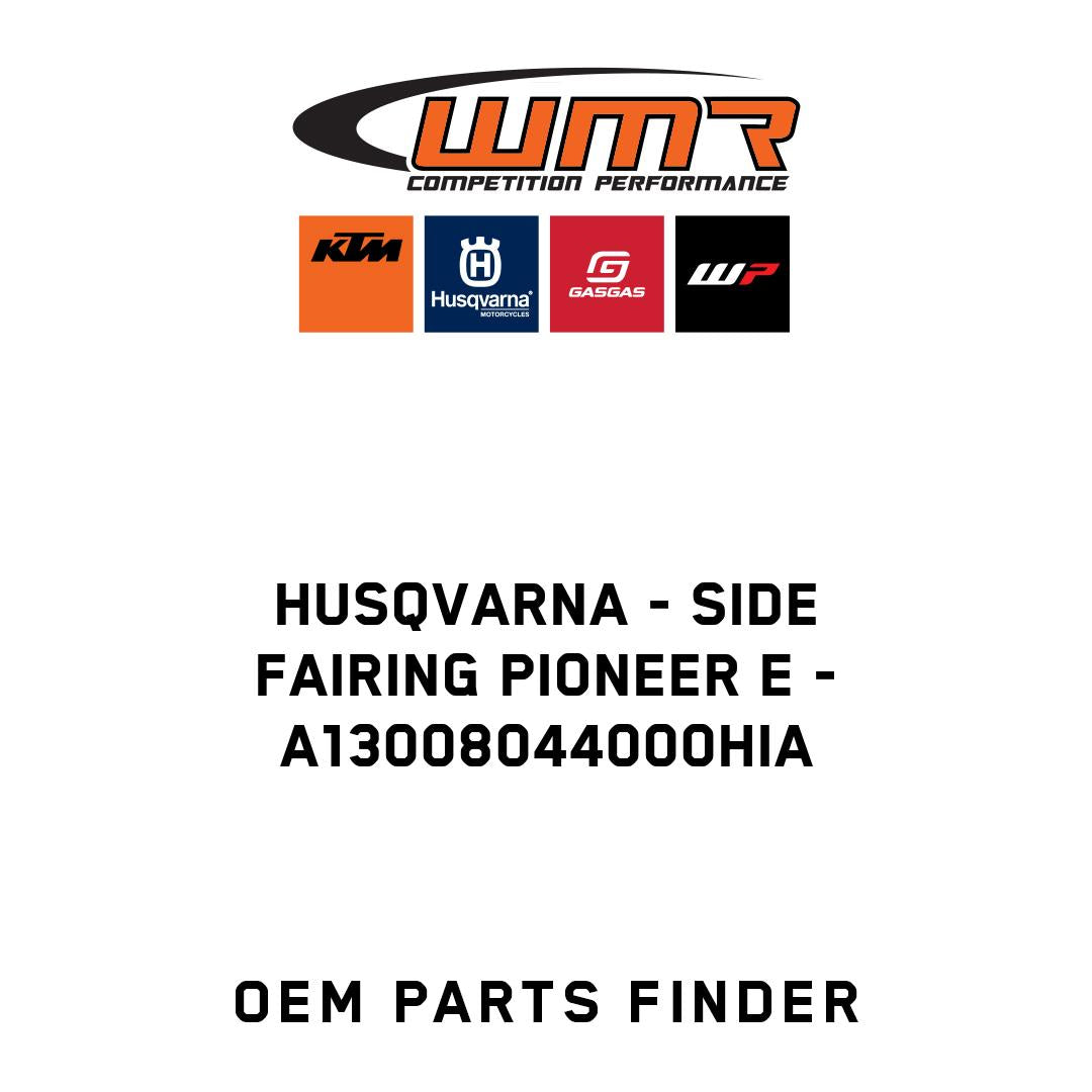 side fairing Pioneer E