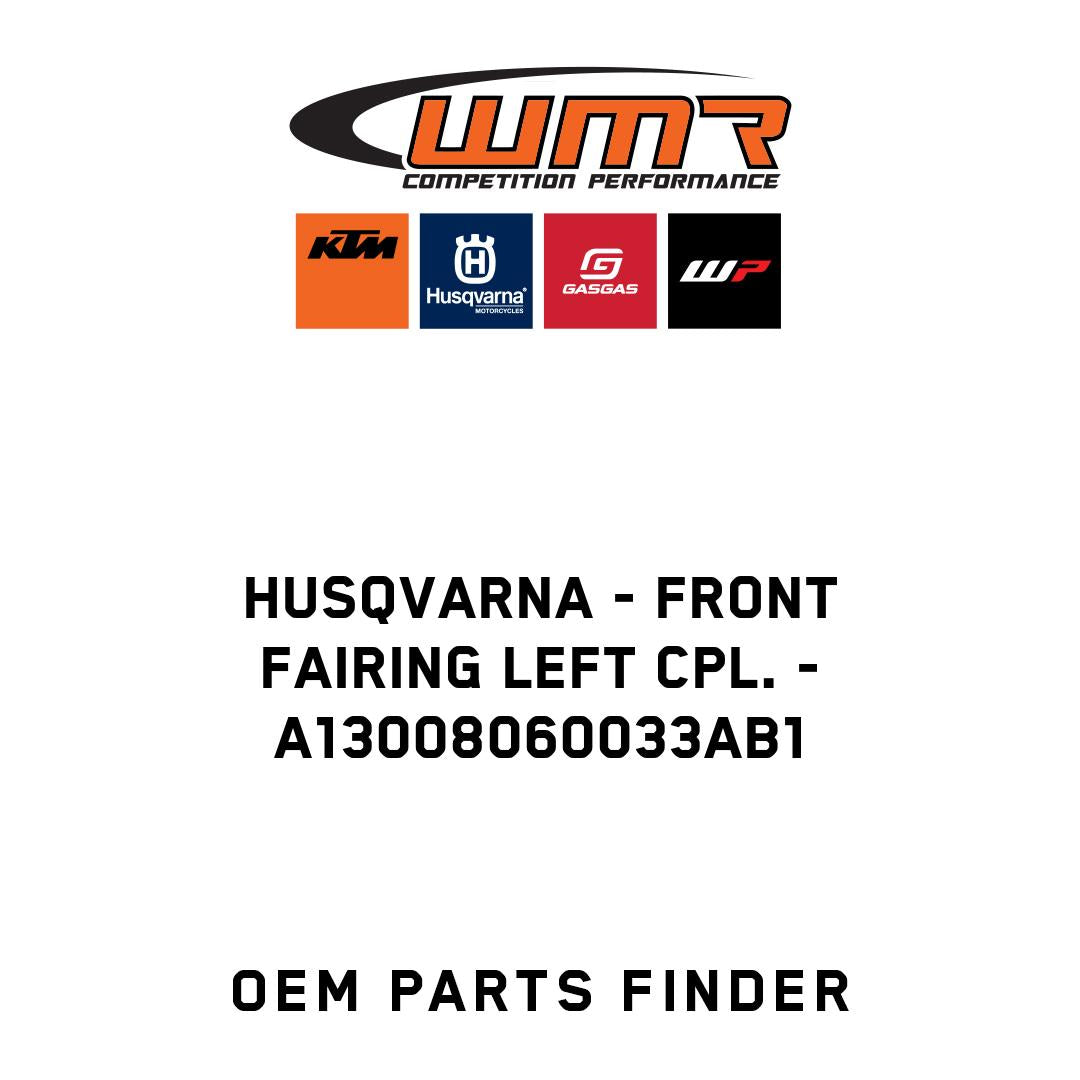 front fairing left cpl.