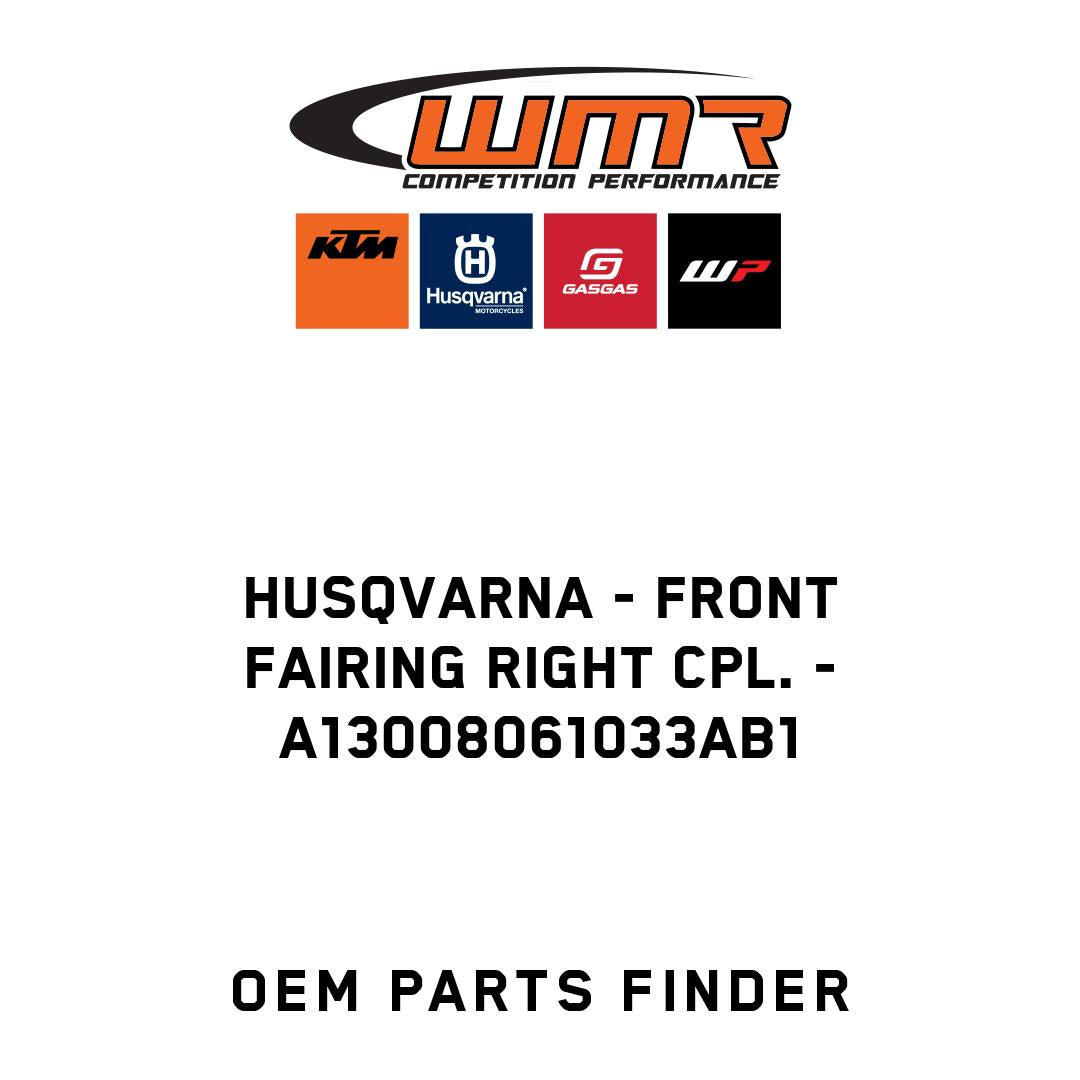 front fairing right cpl.