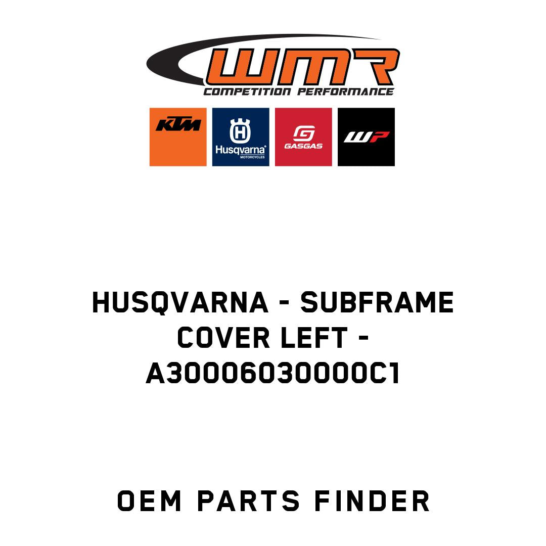 Subframe cover left
