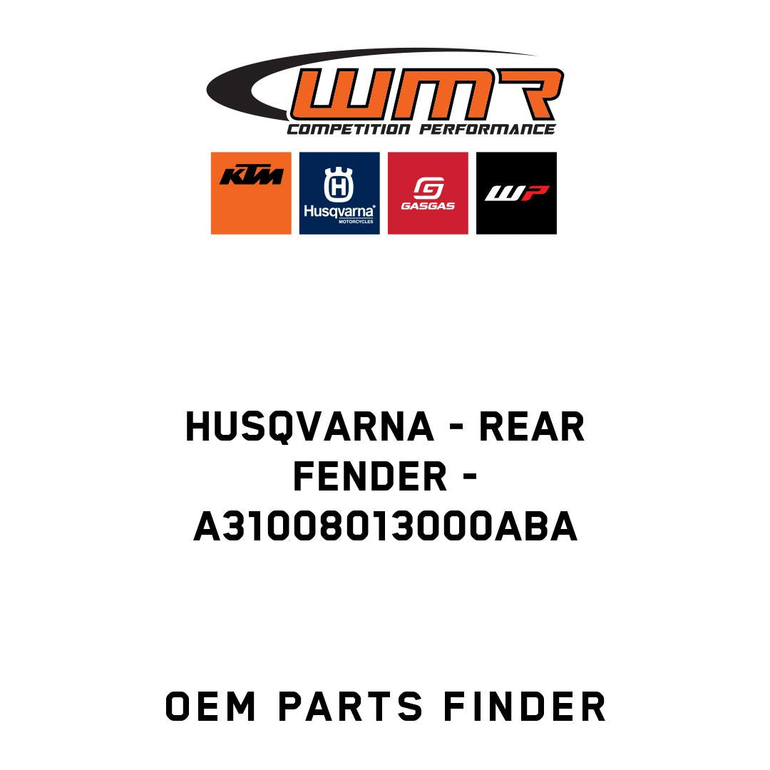 Rear fender