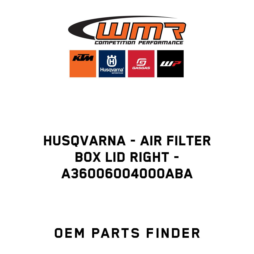 Air filter box lid right