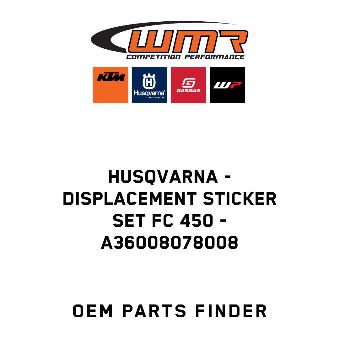 Displacement sticker set FC 450