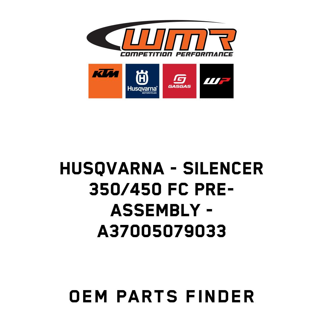Silencer 350/450 FC pre-assembly