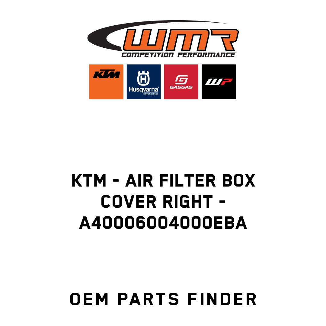 Air filter box cover right