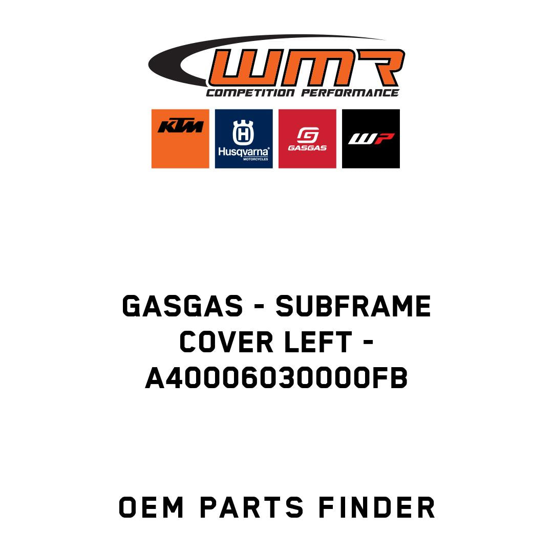 Subframe cover left