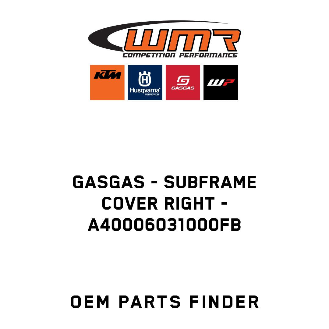 Subframe cover right