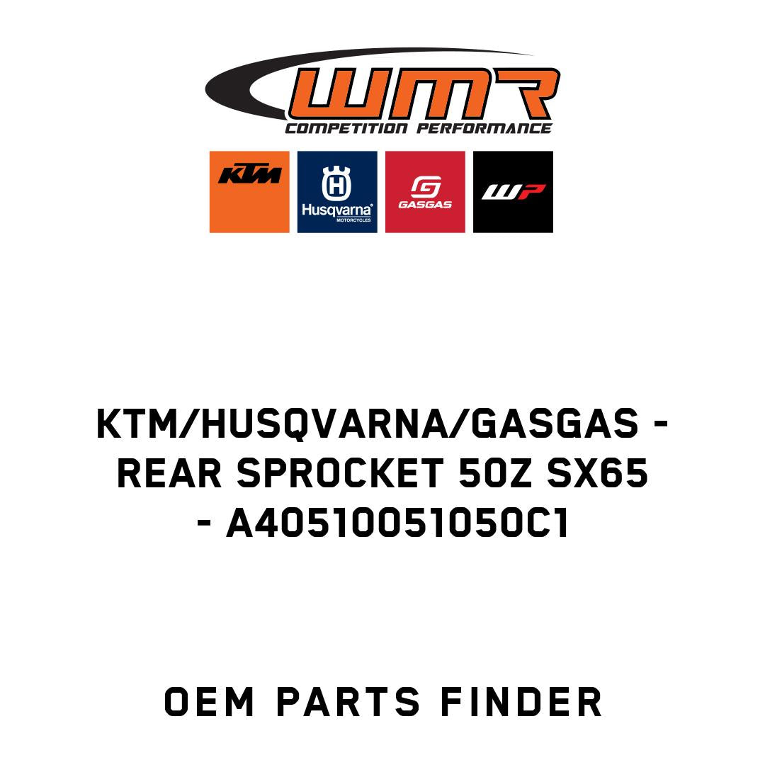Rear sprocket 50Z SX65