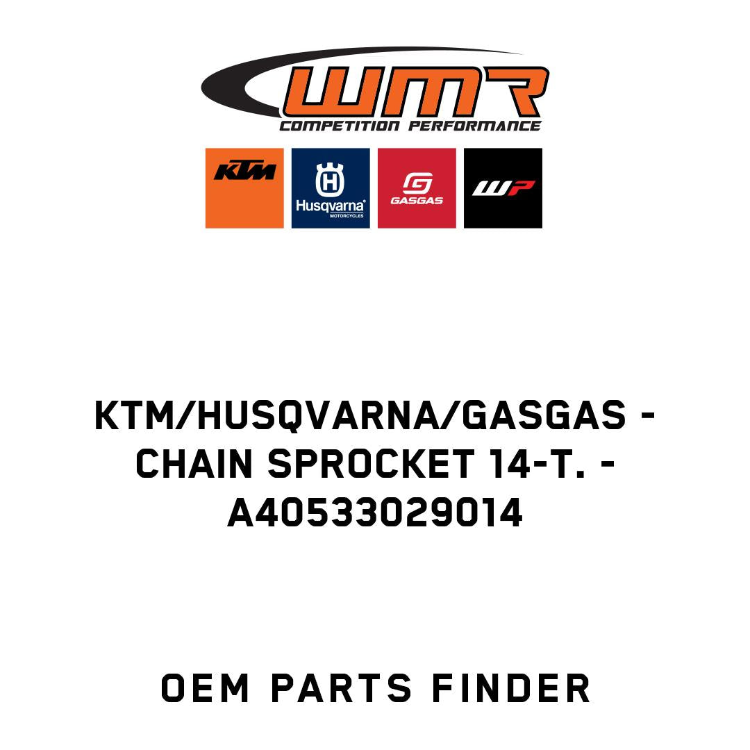 CHAIN SPROCKET 14-T.