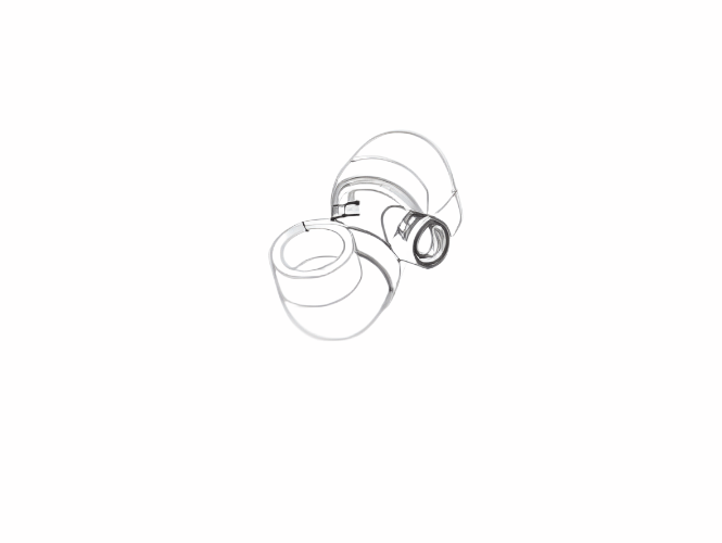 Hose system, temperature sensor 250/300