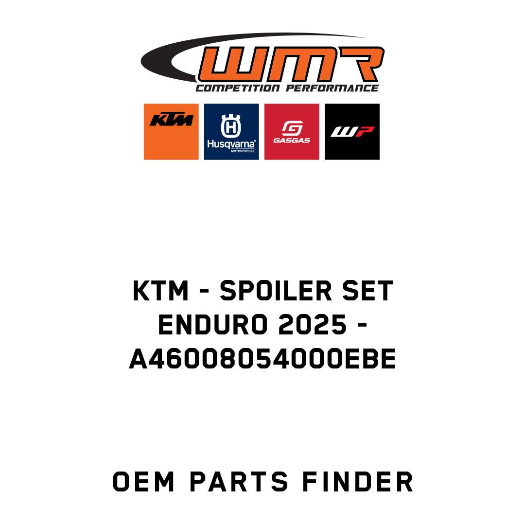 spoiler set Enduro 2025
