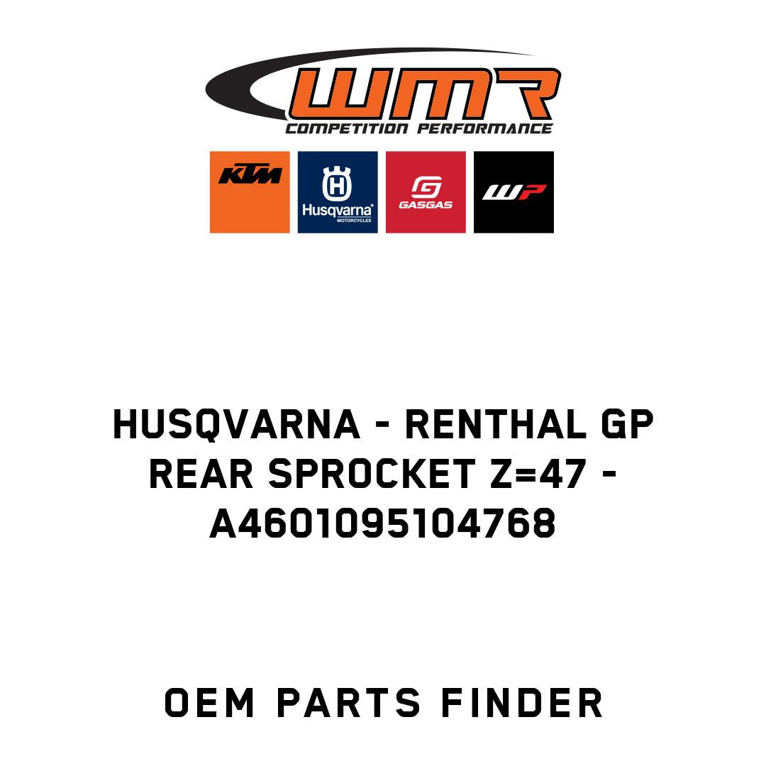 Renthal GP rear sprocket Z=47