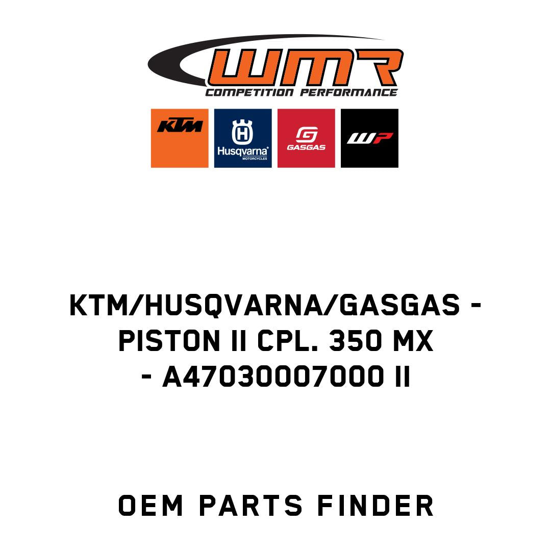 piston II cpl. 350 MX