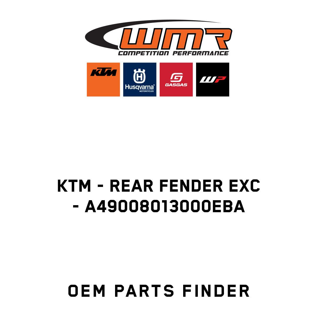Rear fender EXC