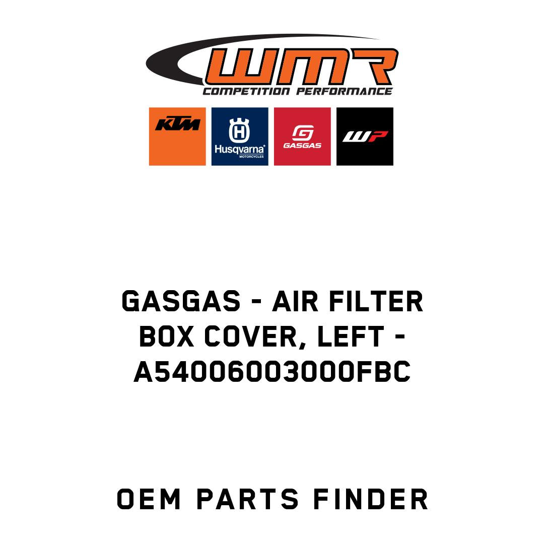 Air filter box cover, left