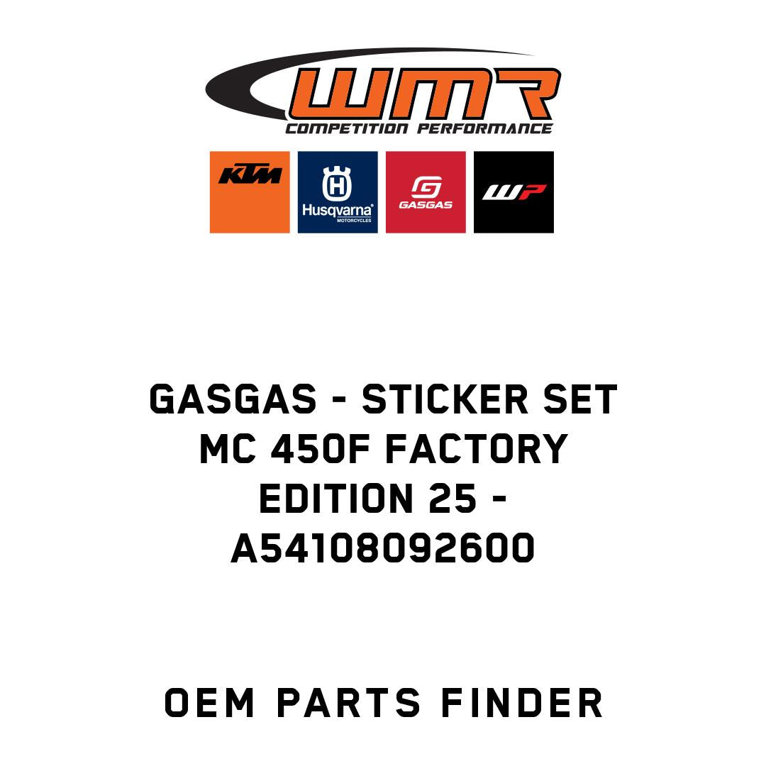 Sticker set MC 450F Factory Edition 25
