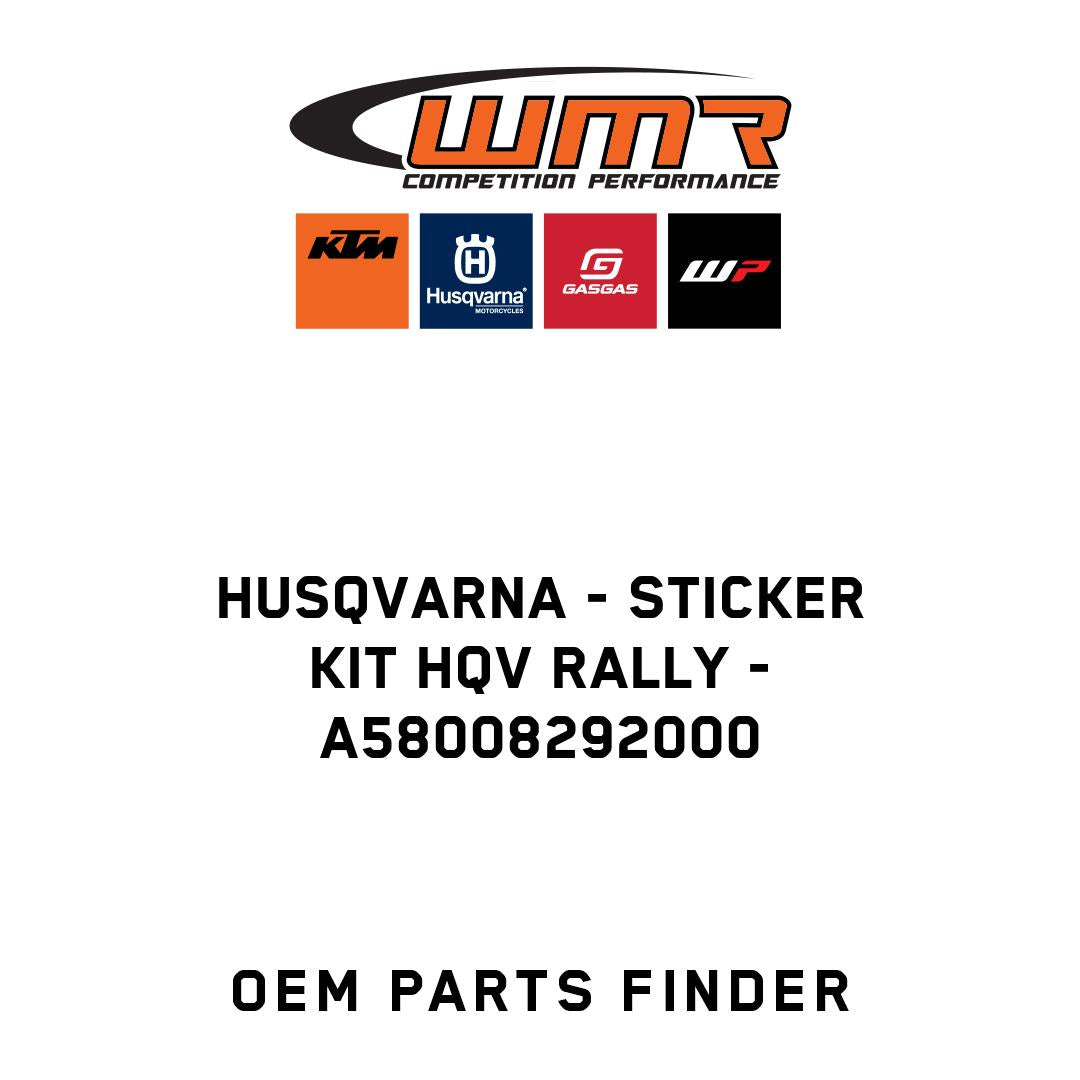 Sticker kit HQV Rally