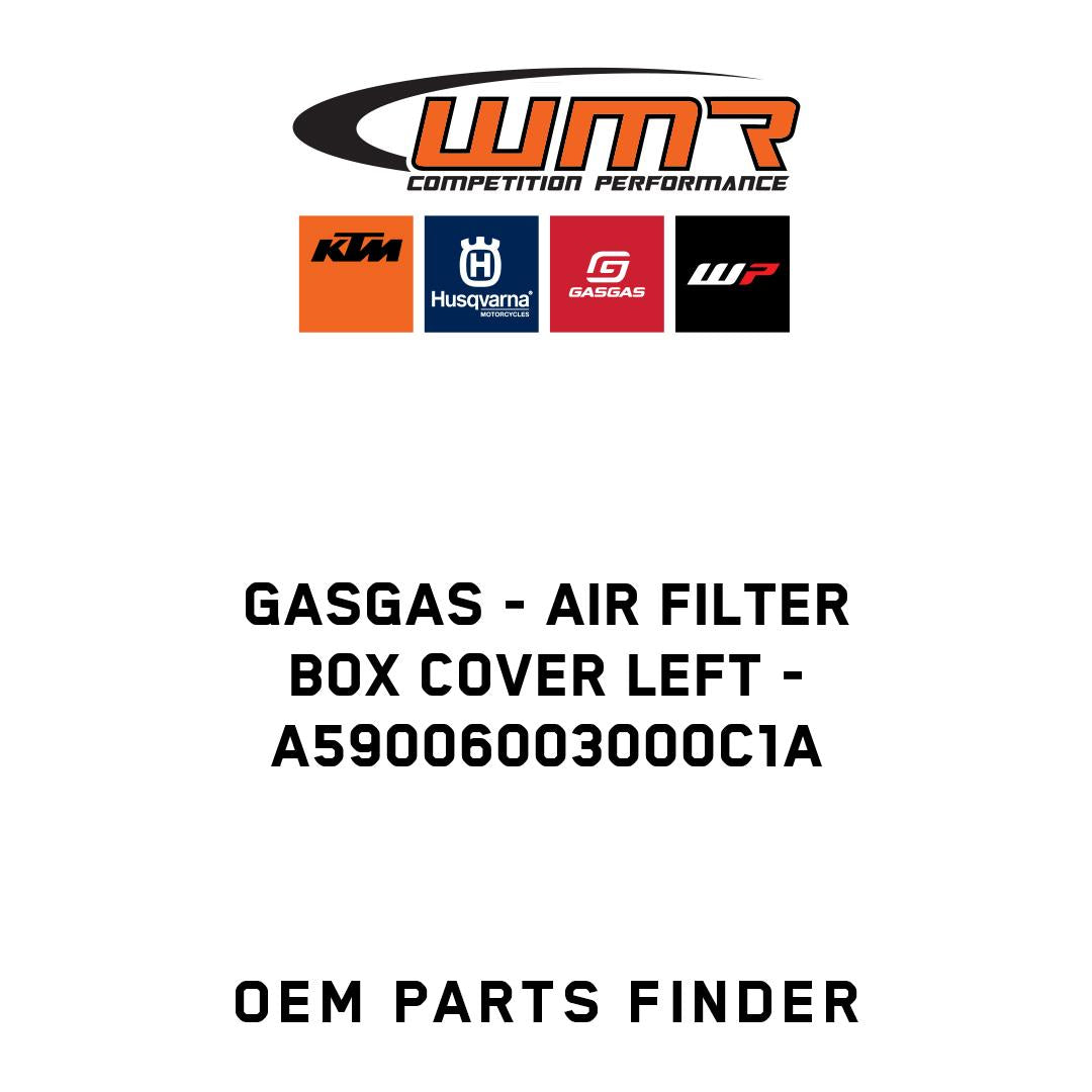 Air filter box cover left