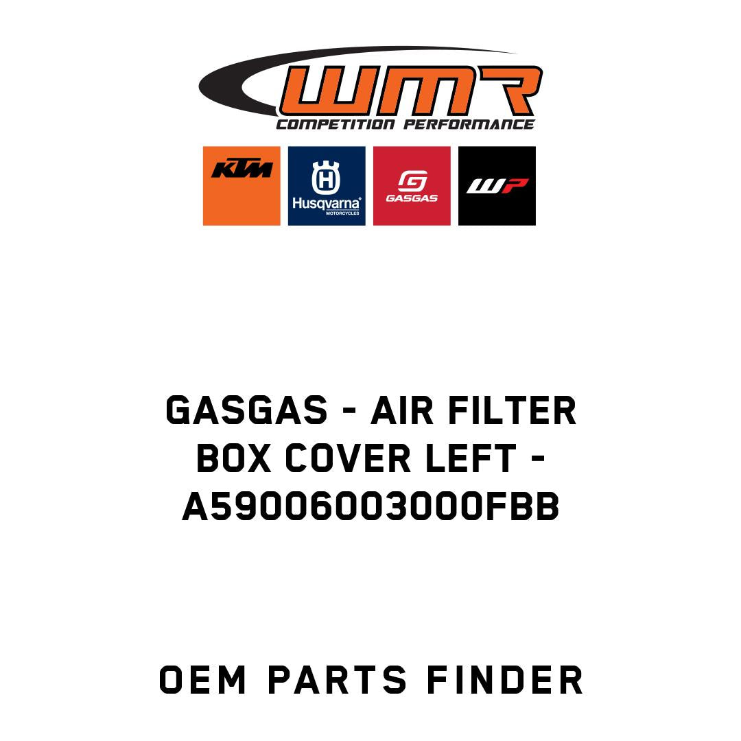 Air filter box cover left