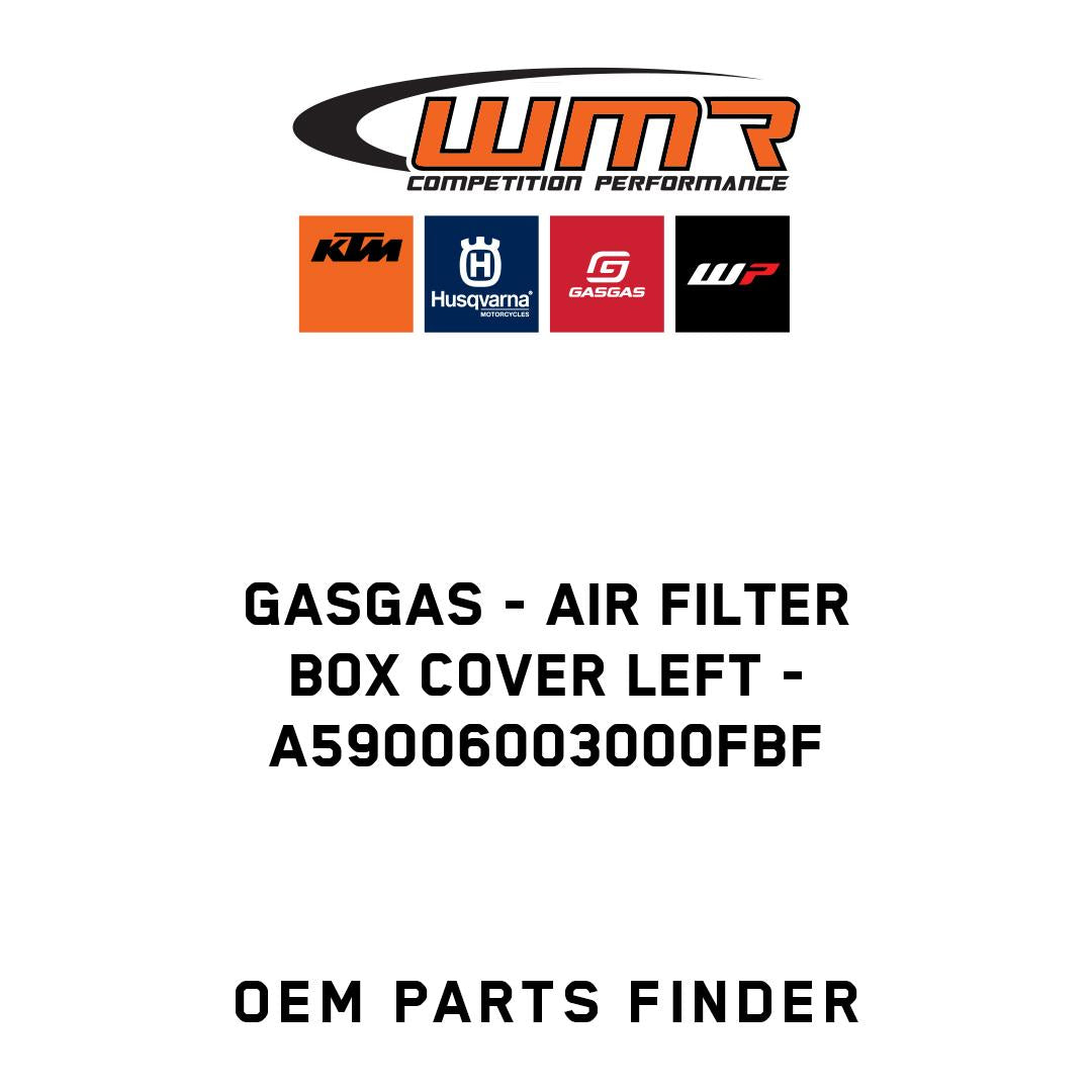 Air filter box cover left