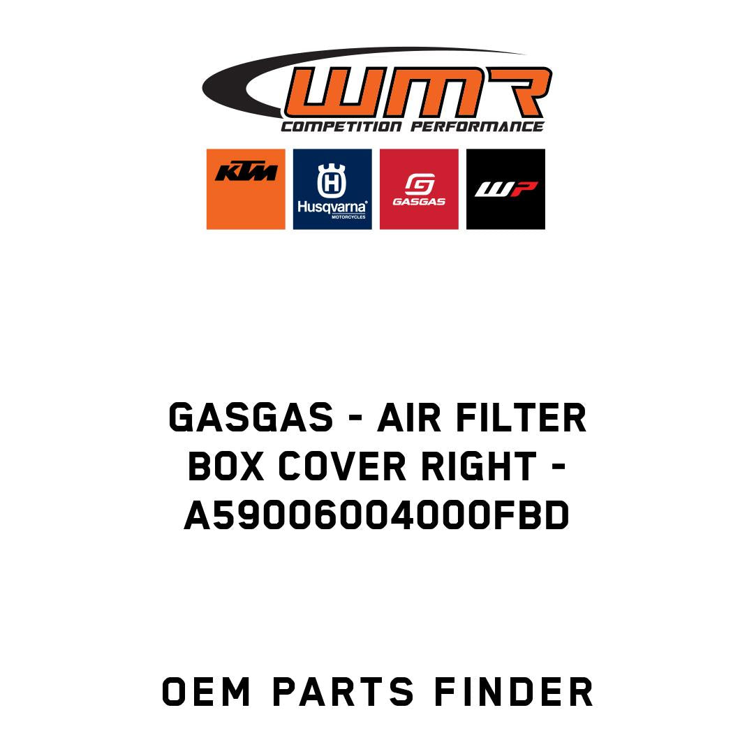 Air filter box cover right