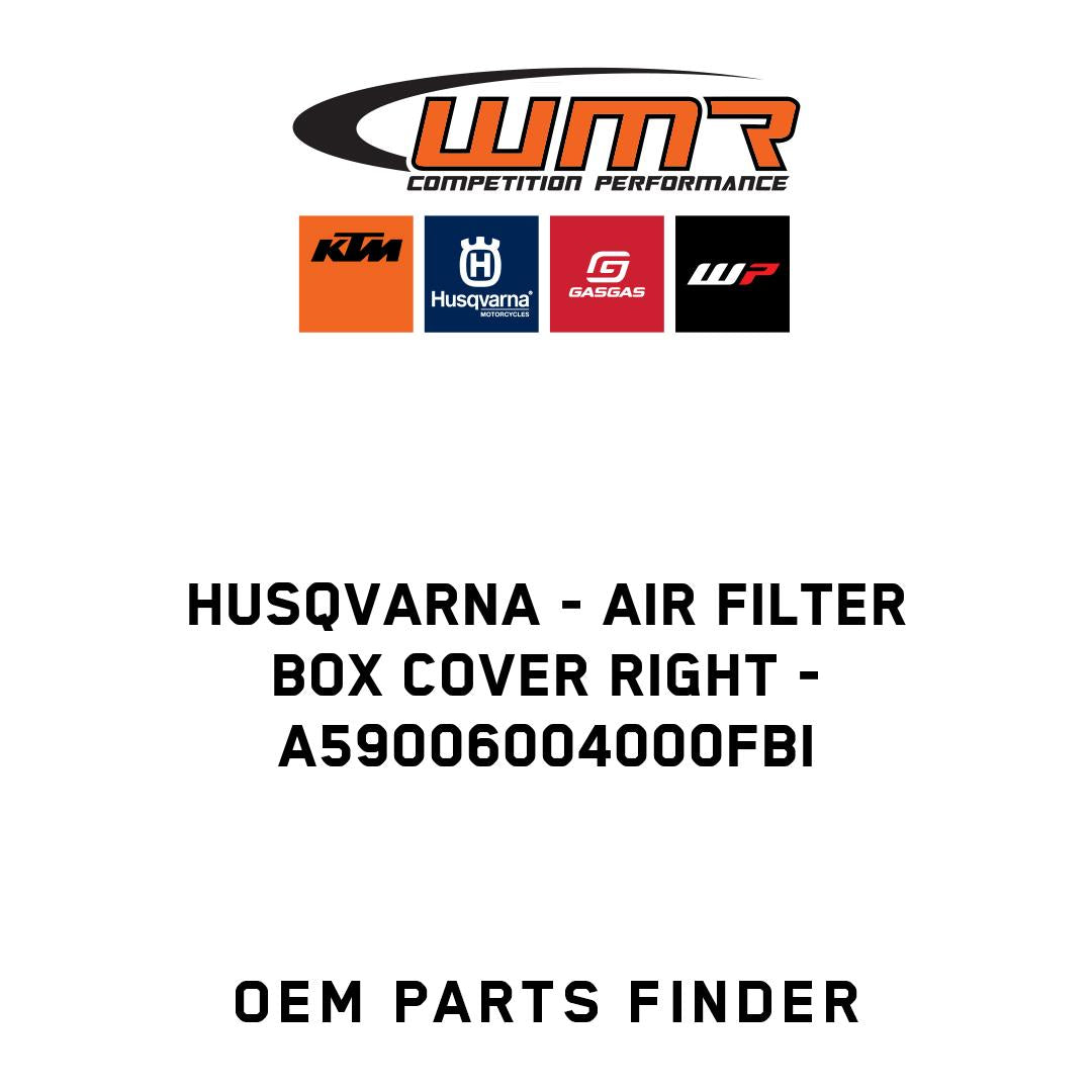 Air filter box cover right