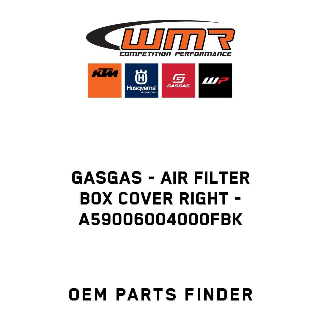 Air filter box cover right