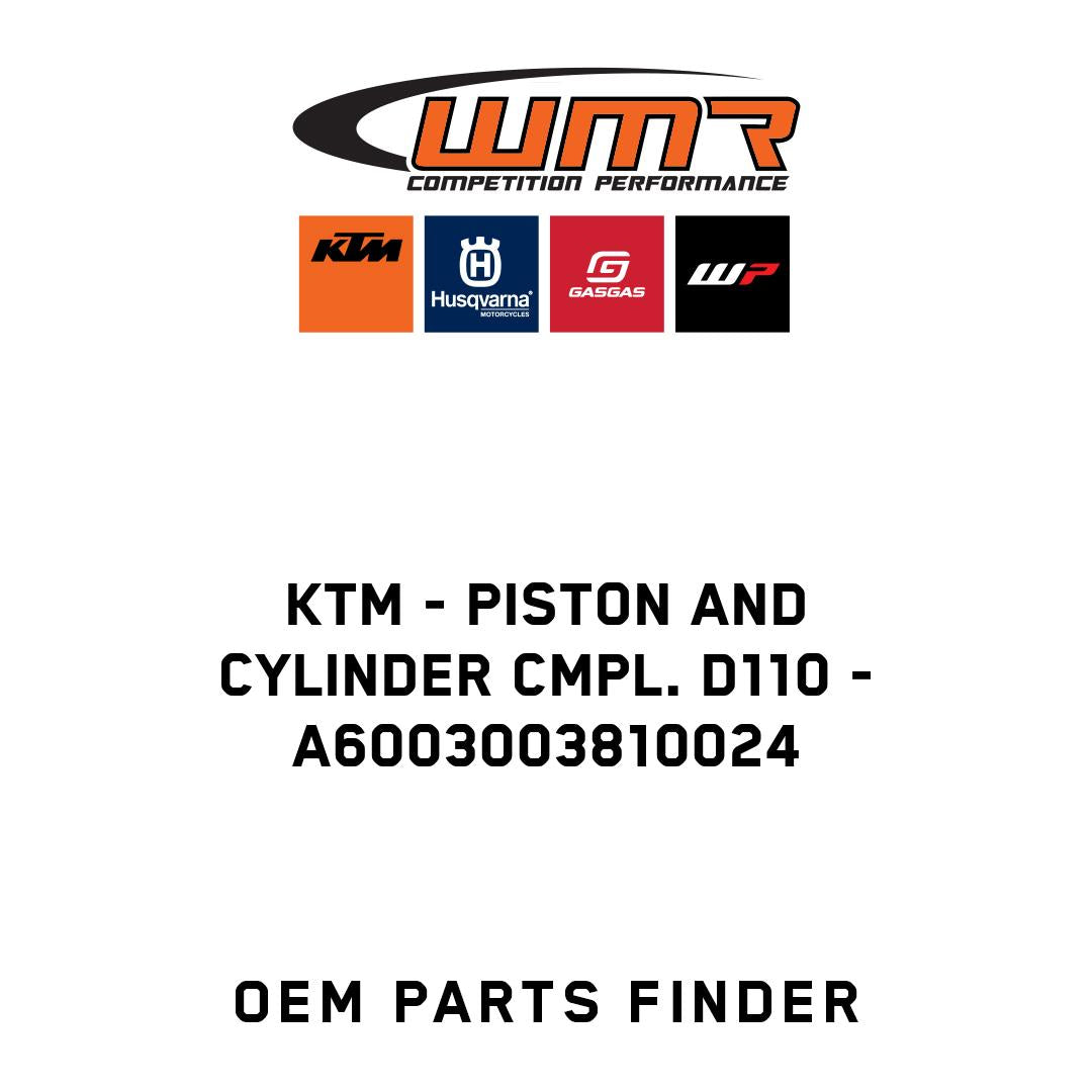 Piston and cylinder cmpl. d110