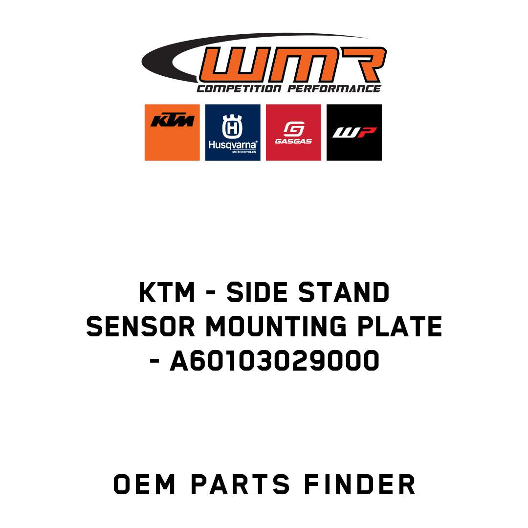 Side stand sensor mounting plate