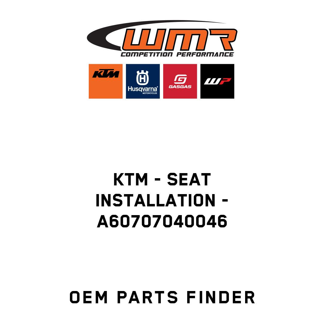 Seat installation