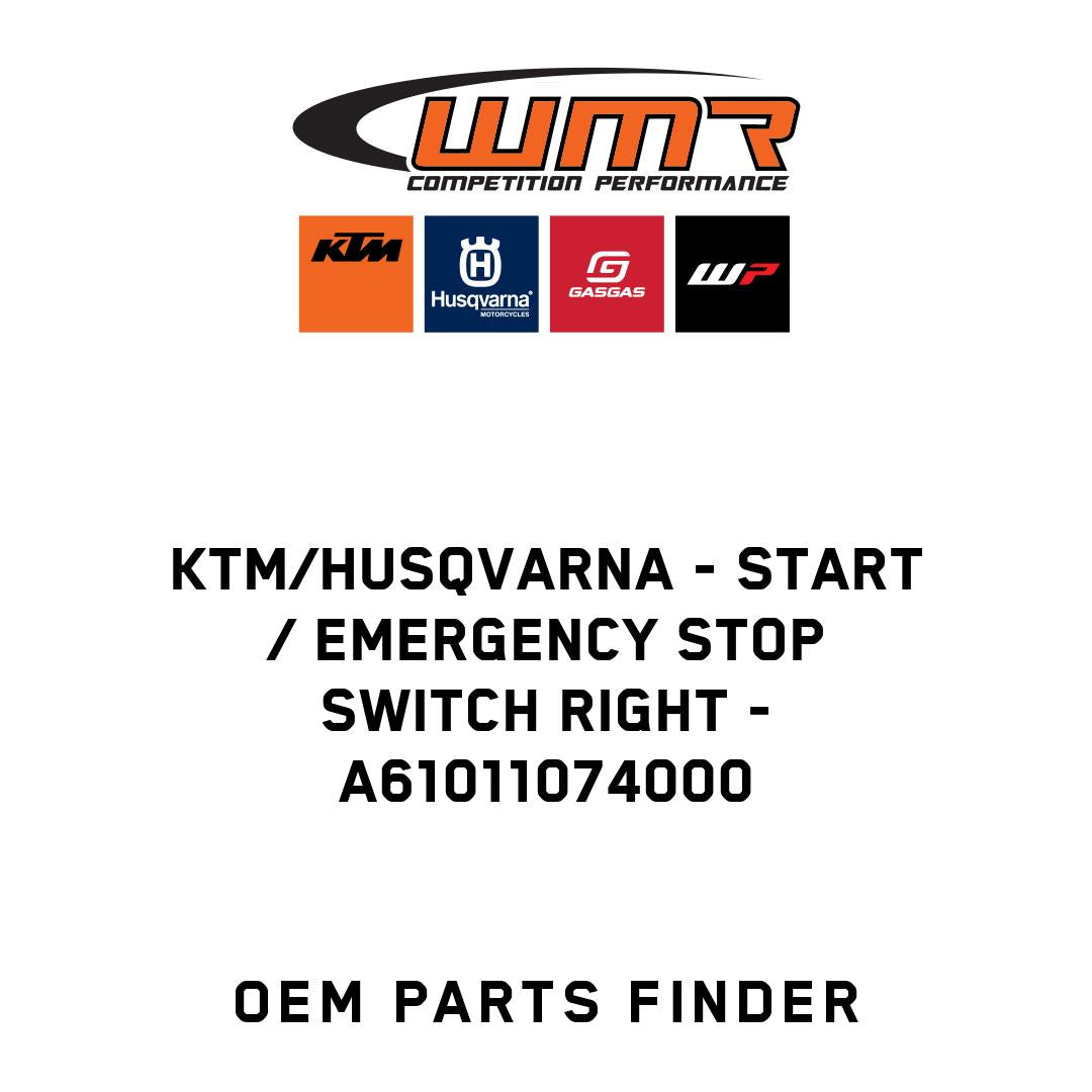 Start / emergency stop switch right