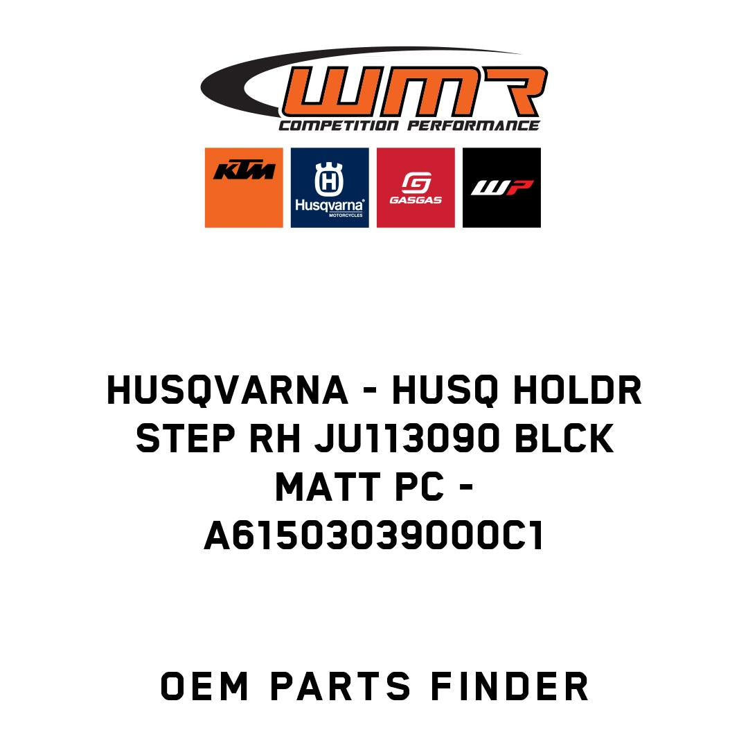 HUSQ HOLDR STEP RH JU113090 BLCK MATT PC