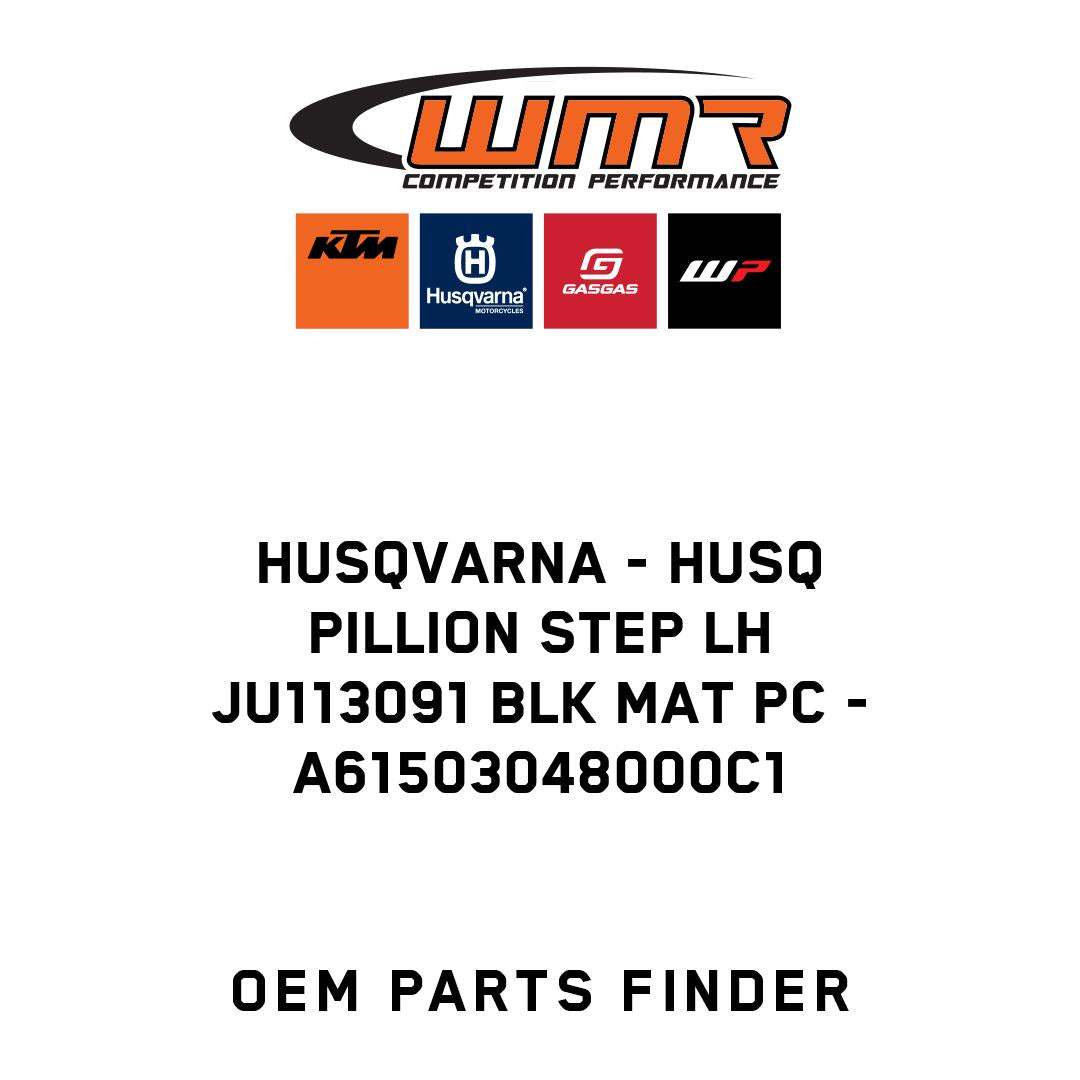 HUSQ PILLION STEP LH JU113091 BLK MAT PC