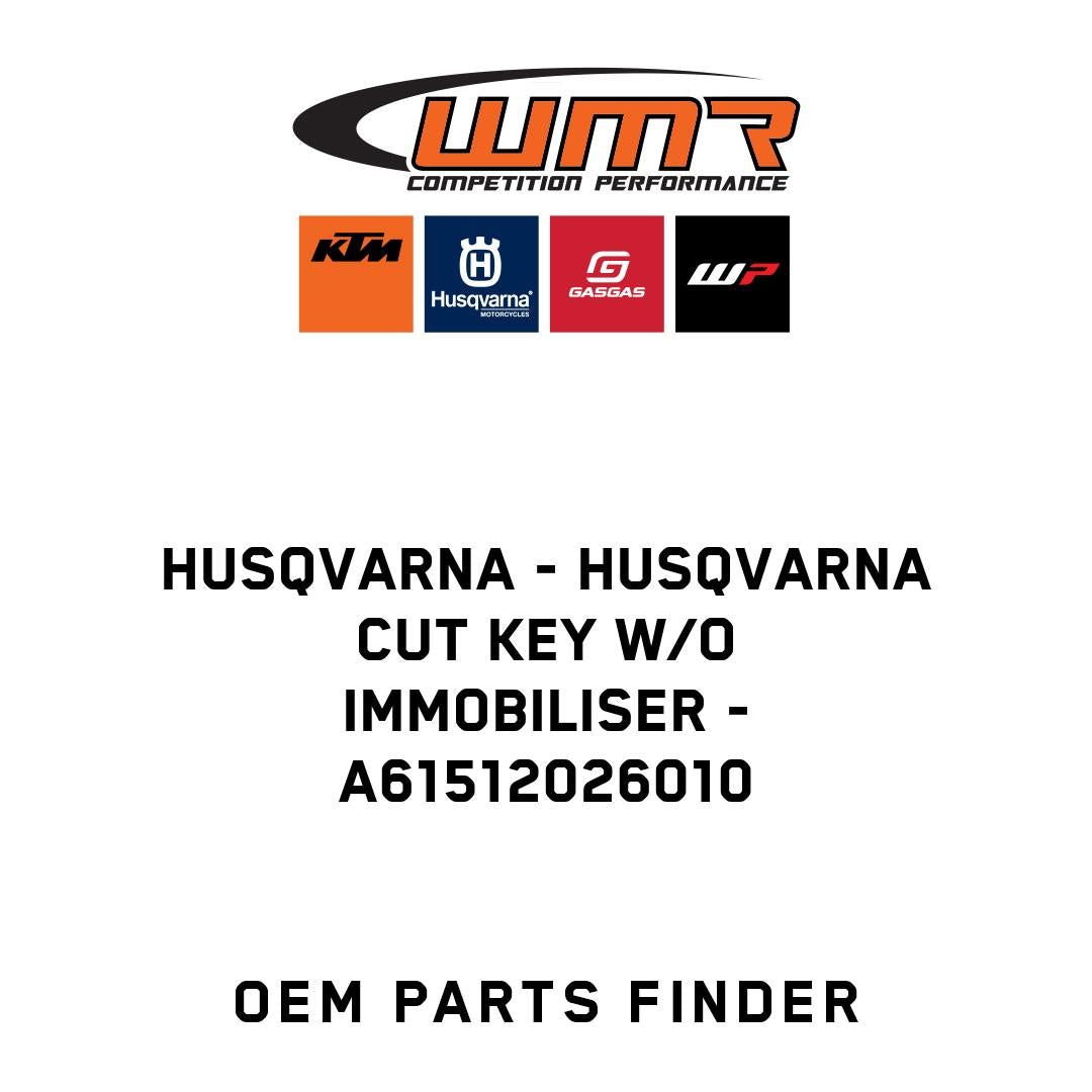 Husqvarna CUT key W/O Immobiliser